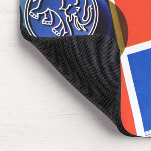 Wahl-Schachbrett Mousepad (Ecke)