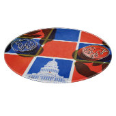 Wahl-Schachbrett Schneidebrett (Ecke)