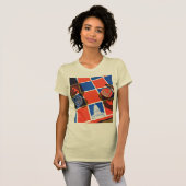 Wahl-Schachbrett T-Shirt (Vorne ganz)