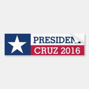 Wahl-Texas-Flagge 2016 Präsidenten-Ted Cruz Autoaufkleber