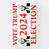Wahl Trump 2024 Banner (Vertikal)