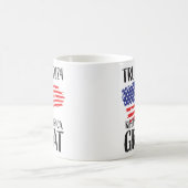 Wahl Trump 2024 Kaffeetasse (Mittel)