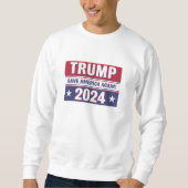 Wahl Trump 2024 Sweatshirt (Vorderseite)