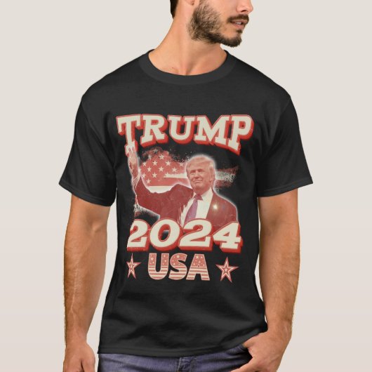 Wahl Trump 2024 T-Shirt (Vorderseite)