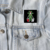 Wahl Trump Garbage Man Bleibe Trashy 2024 Wahl Button (Beispiel)