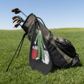 Wahl Trump Garbage Man Bleibe Trashy 2024 Wahl Golfhandtuch (Gras)