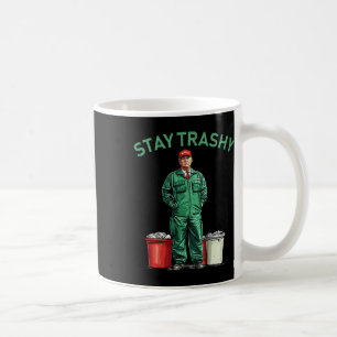 Wahl Trump Garbyge Man Bleibe Trashy 2024 Wahl P Kaffeetasse