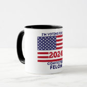 WAHL, US-FLAG TASSE (Vorderseite Links)