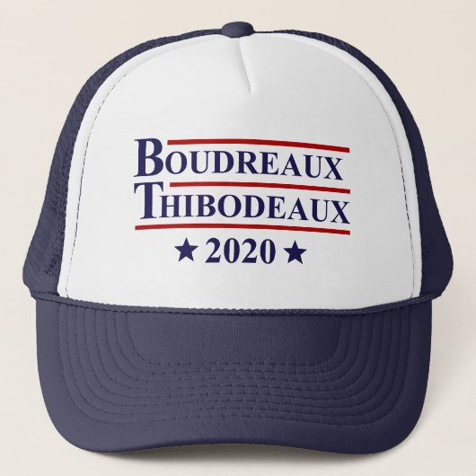 Wahl von Boudreaux & Thibodeaux 2020 Louisiana Truckerkappe (Vorderseite)