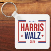 Wahl von Harris Walz Schlüsselanhänger (Vorderseite)