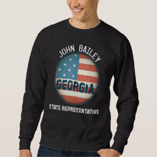 Wahl von John Bailey zum Staat des Beauftragten fü Sweatshirt