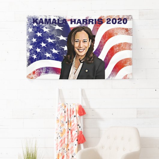Wahl von Kamala Harris zum Präsidenten 2020 Banner (Insitu)