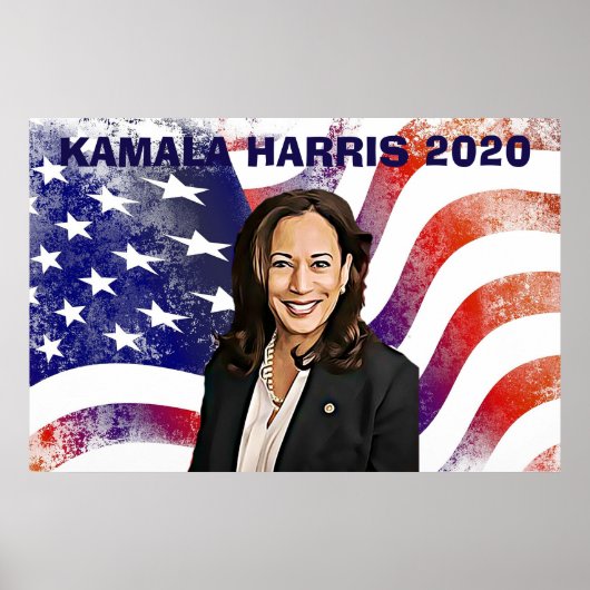 Wahl von Kamala Harris zum Präsidenten 2020 Poster (Vorne)
