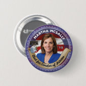 Wahl von Martha McSally für Senator von Arizona Button (Vorne & Hinten)