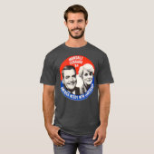Wahl von Mondale Ferraro Walter Geraldine T-Shirt (Vorne ganz)