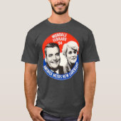 Wahl von Mondale Ferraro Walter Geraldine T-Shirt (Vorderseite)
