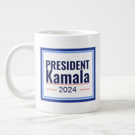 Wahl von Präsident Kamala 2024 Jumbo-Tasse