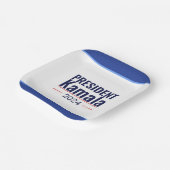 Wahl von Präsident Kamala 2024 Pappteller (Gewinkelt)