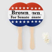 Wahl von Sherrod Brown zum US-Senat 2024 Fächer (Vorne und Hinten)