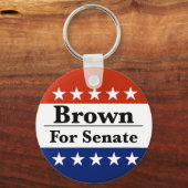 Wahl von Sherrod Brown zum US-Senat 2024 Schlüsselanhänger (Rückseite)