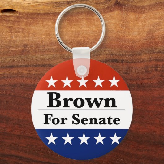 Wahl von Sherrod Brown zum US-Senat 2024 Schlüsselanhänger (Rückseite)