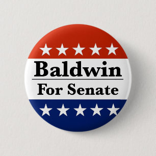 Wahl von Tammy Baldwin zum Senat 2024 Button