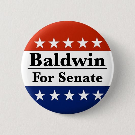Wahl von Tammy Baldwin zum Senat 2024 Button (Vorderseite)