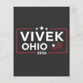 Wahl von Vivek Ramaswamy zum Gouverneur von Ohio 2 Flyer (Vorne)