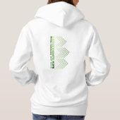 WAHL WÖCHSTLICHKEIT HOFFNUNG VORANSCHREIBEN HOODIE (Rückseite)