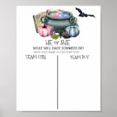 Wahlabstimmung über das Halloween Baby Brewing Gen Poster (Vorne)