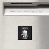 Wahlberechtigter Felon 2024 - Trump 2024 verurteil Magnet (In Situ (Geschirrspüler))