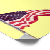 Wahldemokratie Print Poster (Ecke)