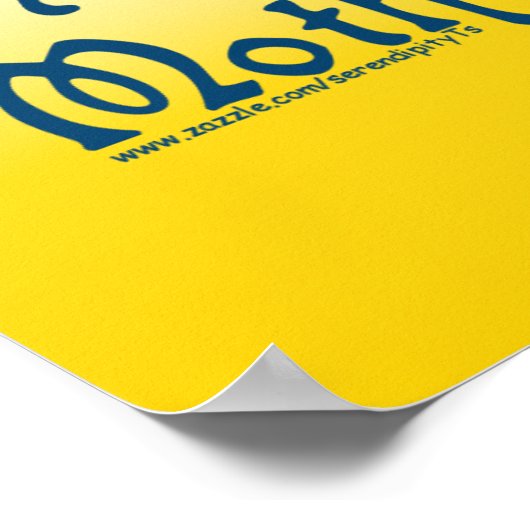 Wähle das Leben, deine Mutter hat es getan! Poster (Ecke)