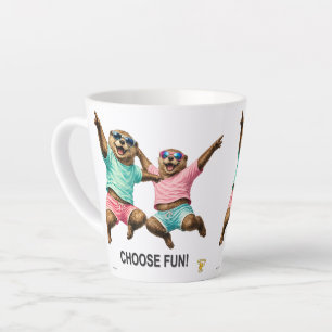 Wähle das lustige Otter-Duo Milchtasse