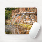 Wähle Deine Herzsprichwörter 4:23 Mousepad (Mit Mouse)