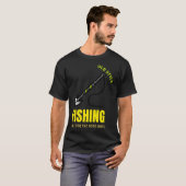 Wähle Deine Waffe Angelköder Spruch 01 Aufkleber T-Shirt (Vorne ganz)