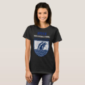 Wähle Deine Waffe Angelköder Spruch 04 Aufkleber T-Shirt (Vorne ganz)