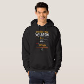 Wähle deine Waffe Softwareentwickler Computerunte Hoodie (Vorne ganz)