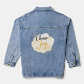 Wähle den Choose Joy Denim-Jacket Jeansjacke (Rückseite)