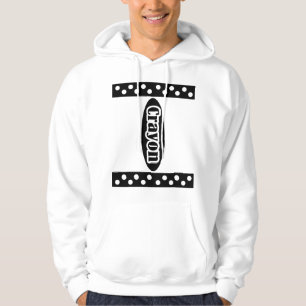 Wähle eine beliebige Farbe - Crayon-Box-Halloween- Hoodie
