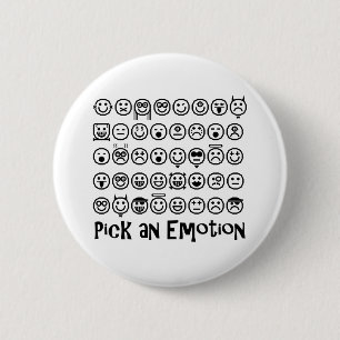 Wähle eine Emotion Button