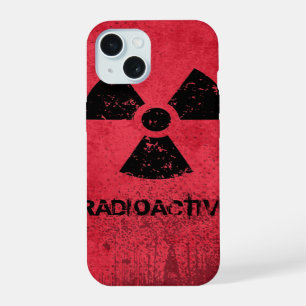 Wähle-eine-Farbe Radioaktiver Grunge iPhone 15 Hülle