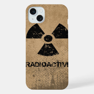 Wähle-eine-Farbe Radioaktiver Grunge iPhone 15 Plus Hülle