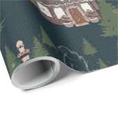 Wähle einen Weihnachtsbaum Geschenkpapier (Rolleneckpunkt)