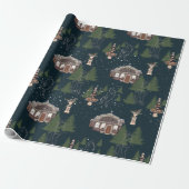 Wähle einen Weihnachtsbaum Geschenkpapier (Ungerollt)