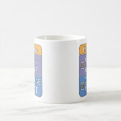 Wähle eins - Kaffee oder Koffein Kaffeetasse (Mittel)