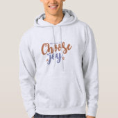 Wähle Freude Hoodie (Vorderseite)