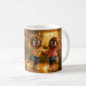 Wähle Freude Kaffeetasse (VorderseiteRechts)