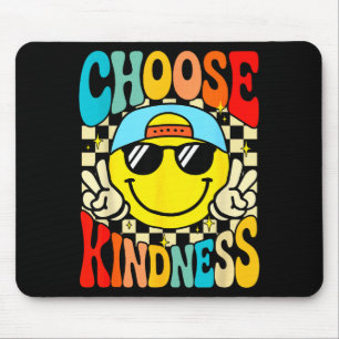 Wähle Freundlichkeit sei nett inspirierende Kinder Mousepad