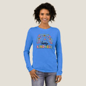 Wähle Freundlichkeit Tri-Blend Shirt (Volle Vorderseite)
